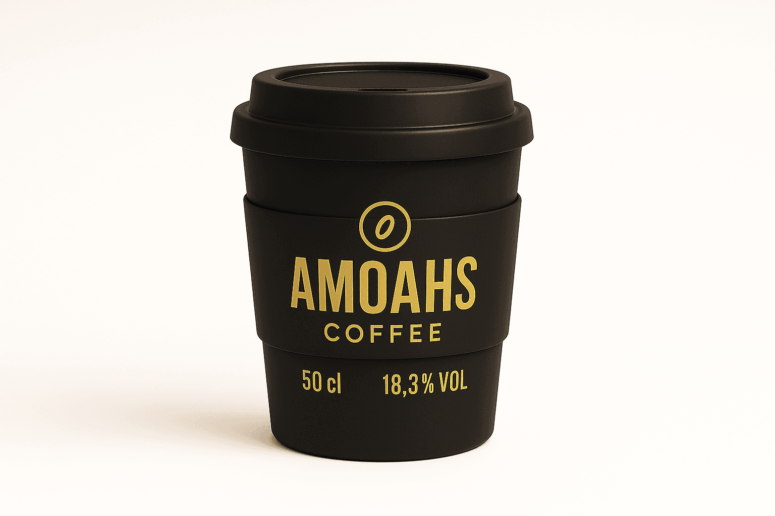 Gray three-seater sofa